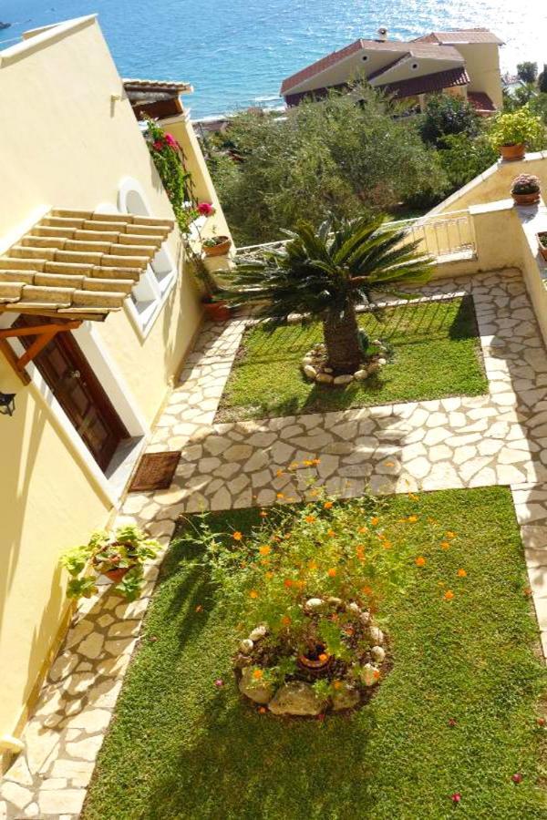 Natalia Apartment B With Panoramic Sea Views Of Agios Gordios Bay ภายนอก รูปภาพ